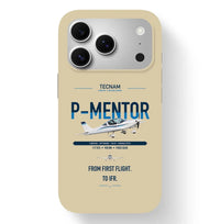 Thumbnail for Tecnam P-Mentor design on beige magsafe iphone case, for iPhone 17 Pro