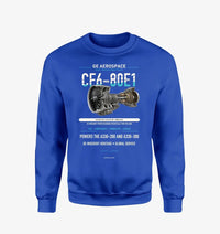 Thumbnail for CF6-80E1 design on blue sweatshirt
