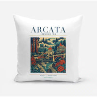 Thumbnail for ARCATA - Poster - Pillow - White