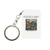 Thumbnail for PATZCUARO - Poster - Key Chain - White