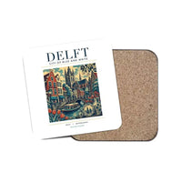 Thumbnail for DELFT - Poster - Coaster - White