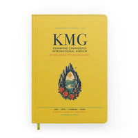 Thumbnail for Kunming Changshui International Airport (KMG) design on yellow notebook