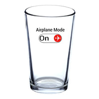 Thumbnail for Customisable Airplane Mode Drinking Glass - view 2