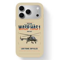 Thumbnail for Westland Wasp HAS1 design on beige magsafe iphone case, for iPhone 17 Pro