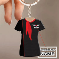 Thumbnail for Customisable Southwest Airlines Key Chain - view 2