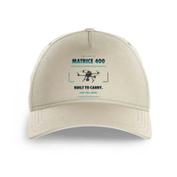 Thumbnail for DJI Matrice 400 design on beige printed hat