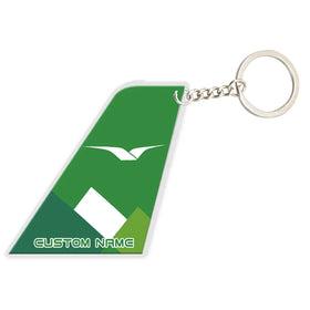 Wideroe Airlines Tail Key Chains