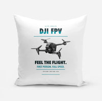 Thumbnail for DJI FPV design on white pillow