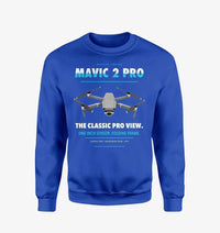 Thumbnail for DJI Mavic 2 Pro design on blue sweatshirt