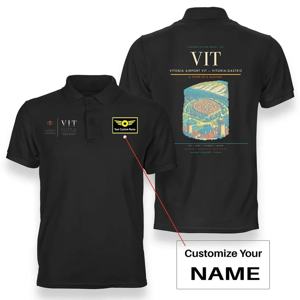 Vitoria Airport VIT — Vitoria-Gasteiz Black+Name
