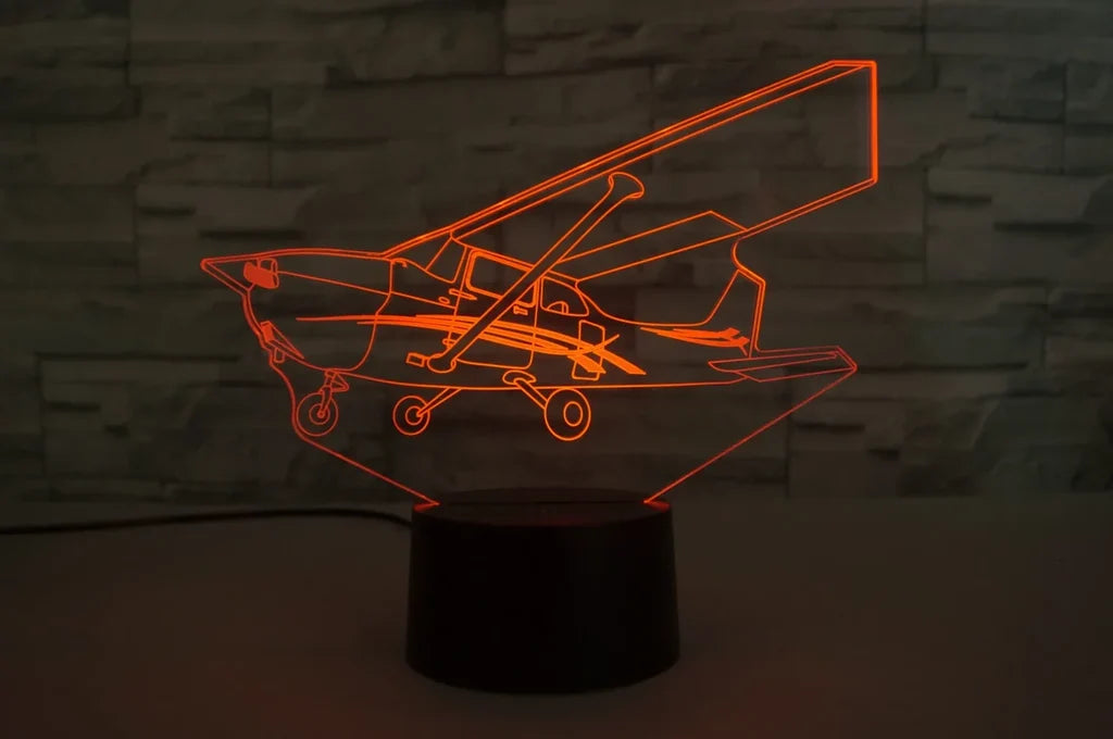Cessna 172 3D Lamp - view 3