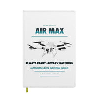 Thumbnail for Percepto Air Max design on white notebook
