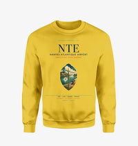 Thumbnail for Nantes Atlantique Airport (NTE) design on yellow sweatshirt