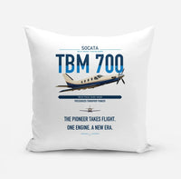 Thumbnail for Socata TBM 700 design on white pillow
