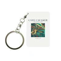Thumbnail for CAYE CAULKER - Poster - Key Chain - White