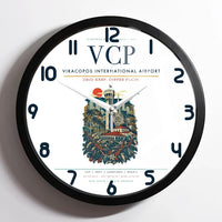 Thumbnail for Viracopos International Airport VCP Wall-Clock Framed - White