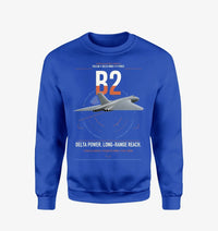 Thumbnail for Avro Vulcan B2 design on blue sweatshirt