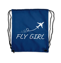 Thumbnail for Just Fly It & Fly Drawstring Bag - view 2