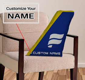 Icelandair Airlines Aircraft Tail Pillows