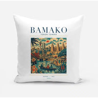 Thumbnail for BAMAKO - Poster - Pillow - White