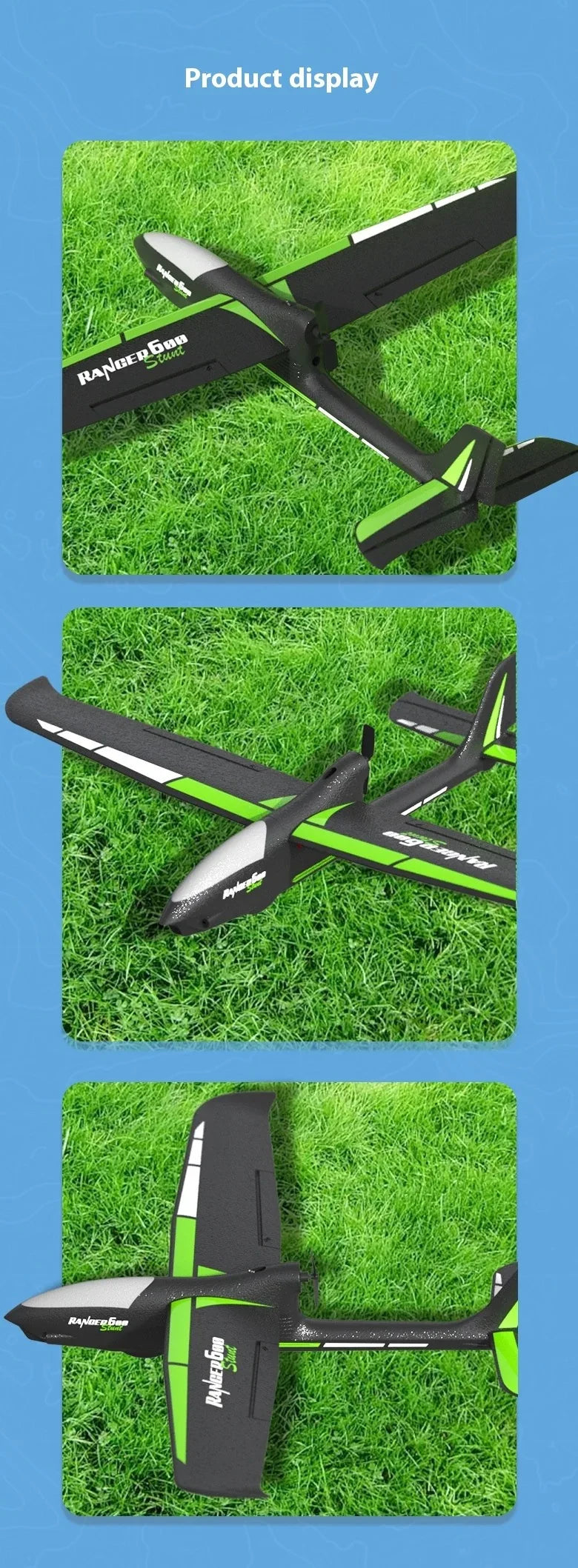 4-Channel Fixed Wing RC Glider (For Beginners/Toys & Hobbies) - view 12