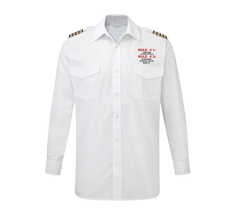 Customisable Rule 1 - Pilot is Shirt - view 2
