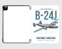 Thumbnail for B-24J Liberator design on white ipad tablet case