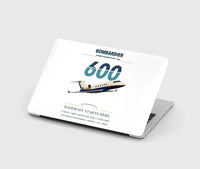Thumbnail for Bombardier Challenger 600 design on white MacBook case