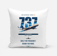 Thumbnail for Boeing 737-800 NG design on white pillow