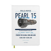 Thumbnail for PEARL 15 design on white notebook