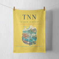 Thumbnail for Tainan Airport (TNN) design on yellow towel