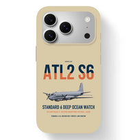 Thumbnail for Atlantique 2 Standard 6 design on beige magsafe iphone case, for iPhone 17 Pro