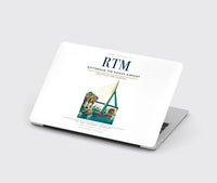 Thumbnail for Rotterdam The Hague Airport (RTM) design on white MacBook case