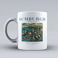 Thumbnail for SUMBURGH - Poster - Mug - White