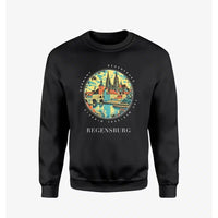 Thumbnail for REGENSBURG - Badge - Sweatshirt - Black