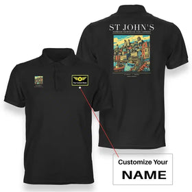 St John's (Canada) City Series Premium Polo T-Shirts