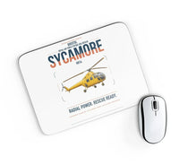 Thumbnail for Bristol Sycamore HR14 design on white rectangle mouse pad