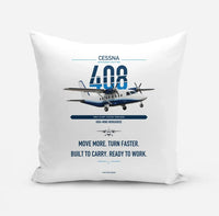 Thumbnail for Cessna 408 SkyCourier design on white pillow