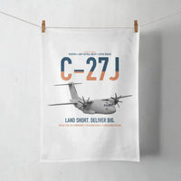 Thumbnail for C-27J Spartan design on white towel