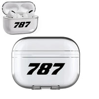 Thumbnail for Boeing 787 Flat Text AirPods Pro transparent case - Normal