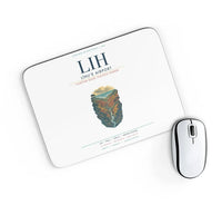 Thumbnail for Līhuʻe Airport (LIH) design on white rectangle mouse pad