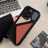 Thumbnail for Zebra Stripe Check Protective iPhone Case - view 2