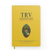 Thumbnail for Thiruvananthapuram International Airport (TRV) design on yellow notebook