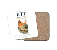 Thumbnail for Kittilä Airport (KTT) design on white 1 piece coaster