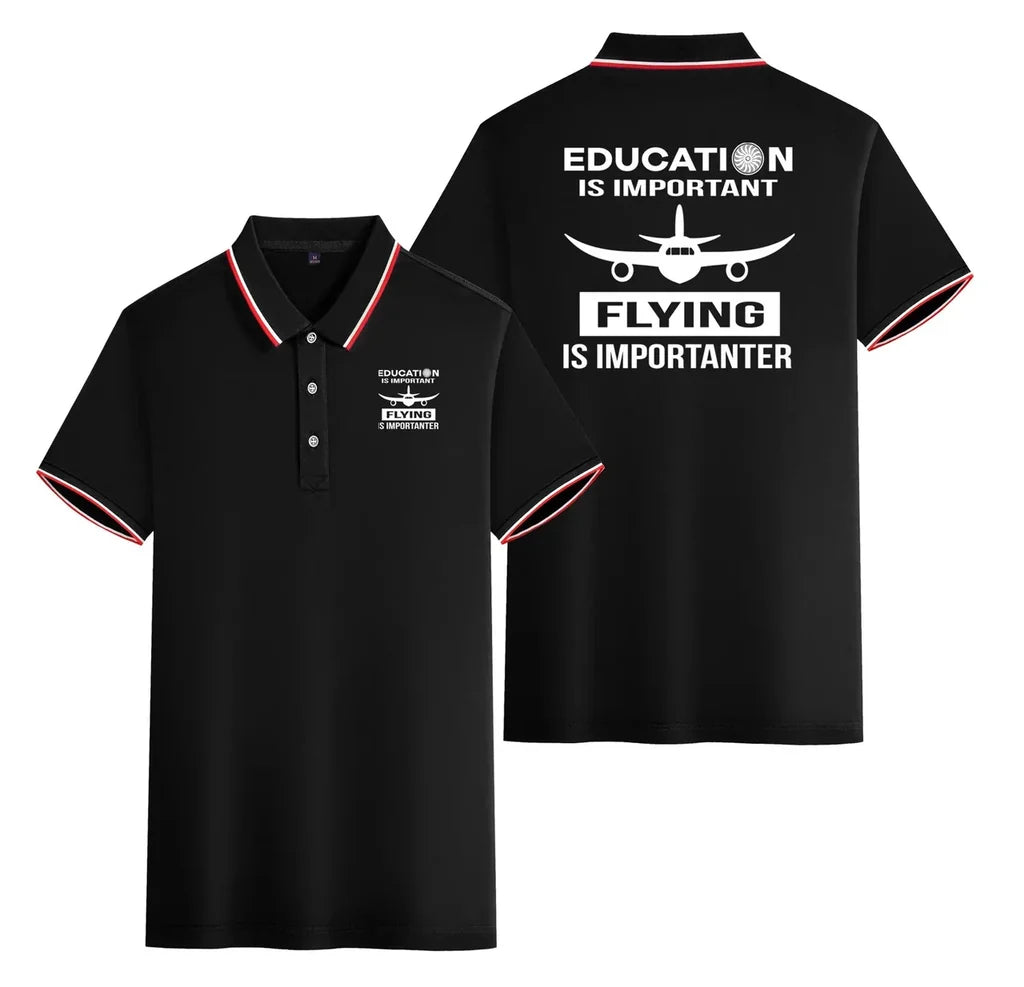 Flying is Importanter Polo Shirt - view 2