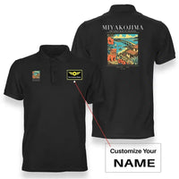 Thumbnail for MIYAKOJIMA - Poster - Double-Side Polo - Black + Name