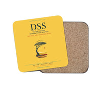 Thumbnail for Blaise Diagne International Airport (DSS) design on yellow 1 piece coaster