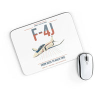 Thumbnail for F-4J Phantom II design on white rectangle mouse pad