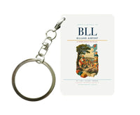Thumbnail for Billund Airport (BLL) design on white key chain