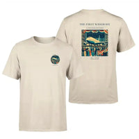 Thumbnail for VINTAGE G4134 - The First Widebody - Double-Side T-Shirt design on beige double side t shirt